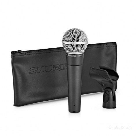 Shure | Microphone Vocal Dynamic | SM58SE | Dark grey - 3